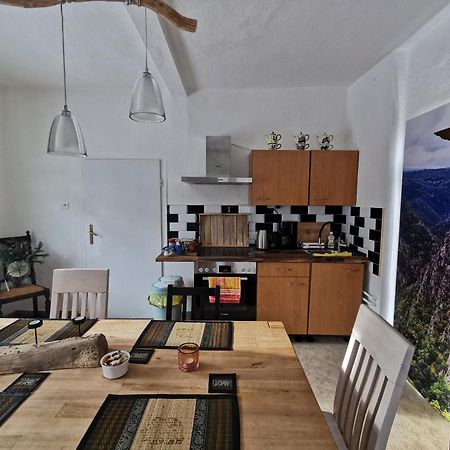 Pension Im Tal Der Stille Treseburg Exteriör bild
